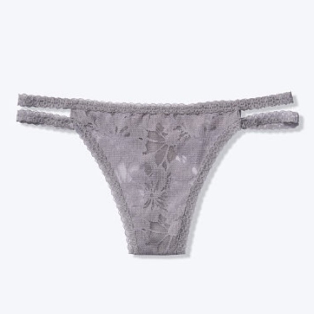 NWT VS Pink - Lace Strappy Thong